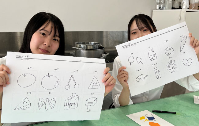 生活情報デザイン専攻 ワークショップの様子